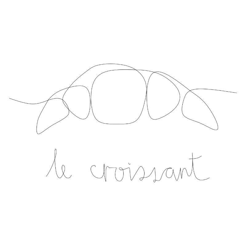 Le croissant.