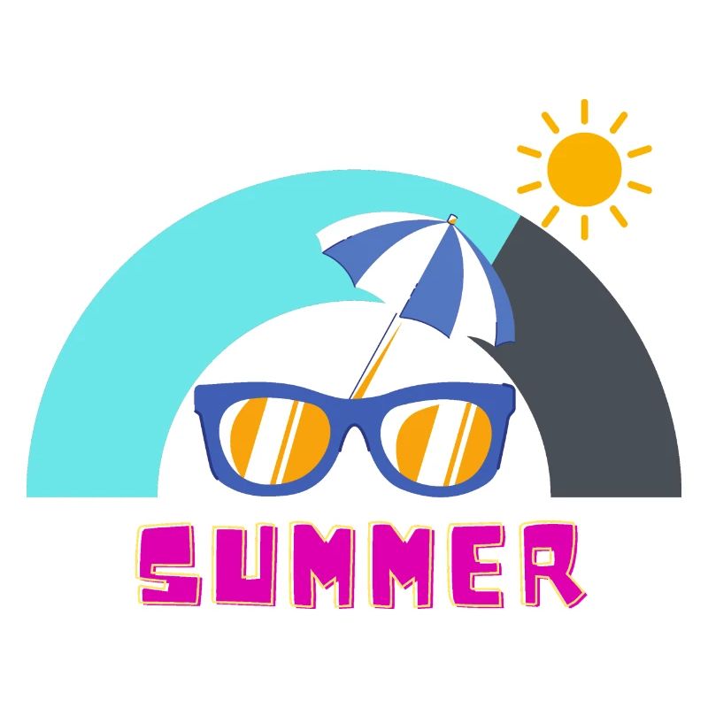 Sonniger Sommer und Freizeit