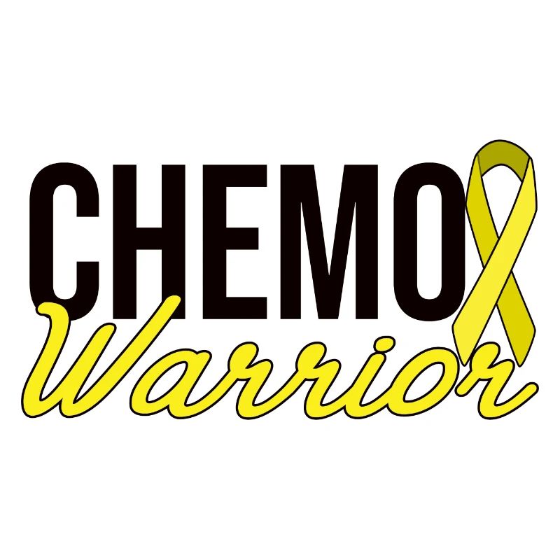 Chemo Warrior - Yellow Ribbon