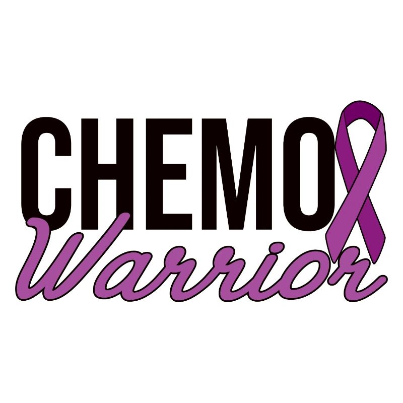 Chemo Warrior - Purple Bow