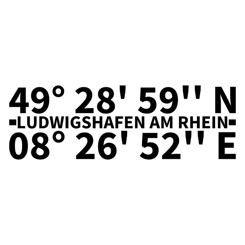 Ludwigshafen am Rhein coordinates