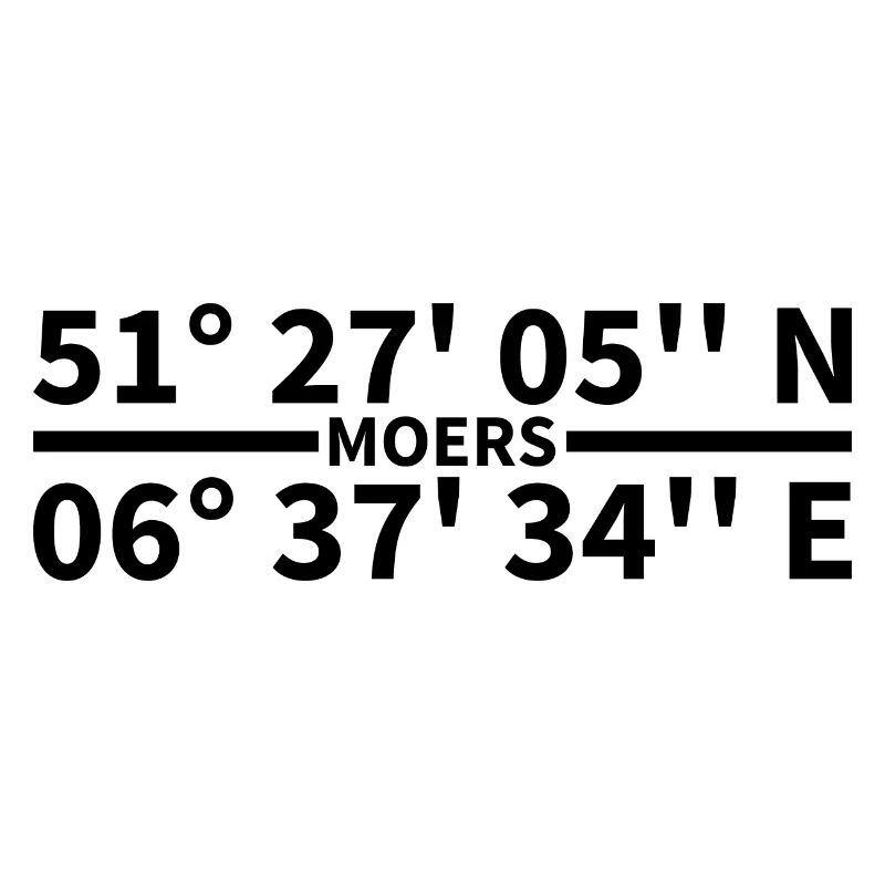 Coordonnées de Moers