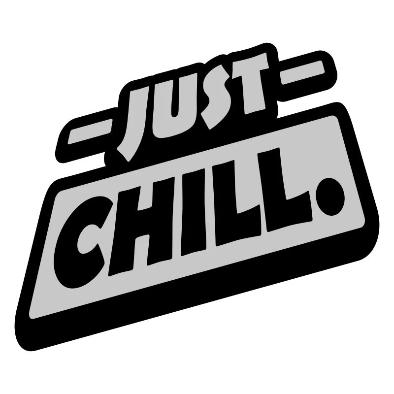 Just Chill Text Logo