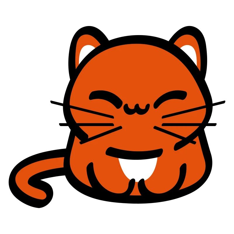 Chat sourire