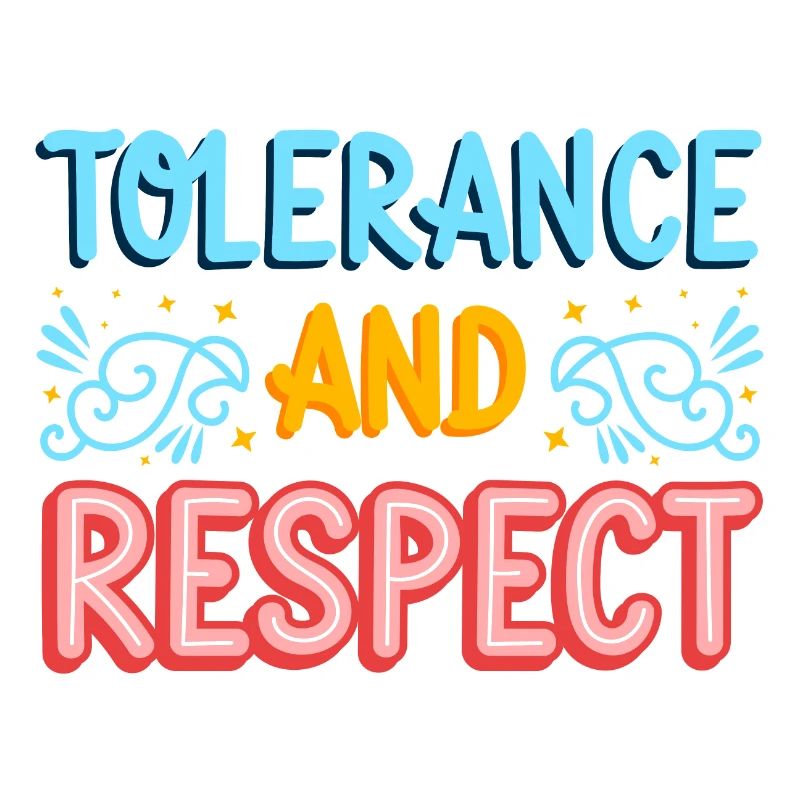 Tolérance et respect idée cadeau original
