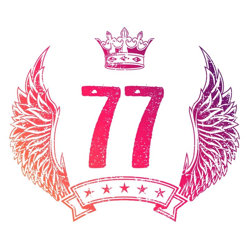 77 Couronne de numéros