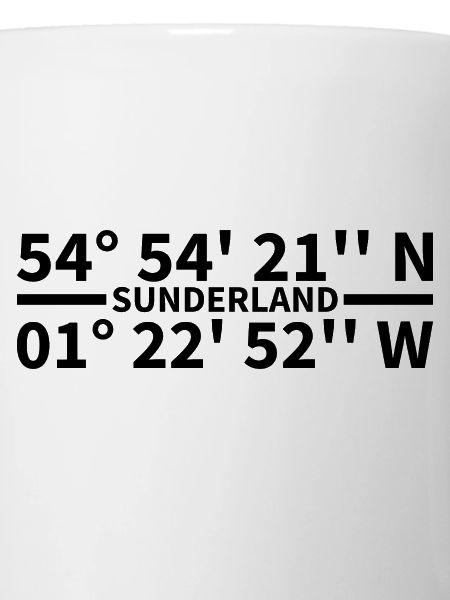 Sunderland coordinates