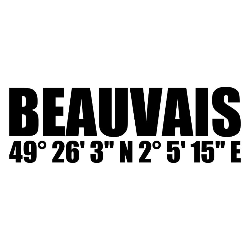 Coordonnées de Beauvais