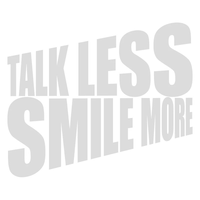 parler moins sourire plus