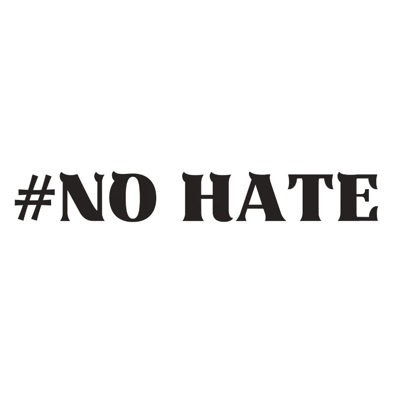 No hate kein Hass Geschenkidee