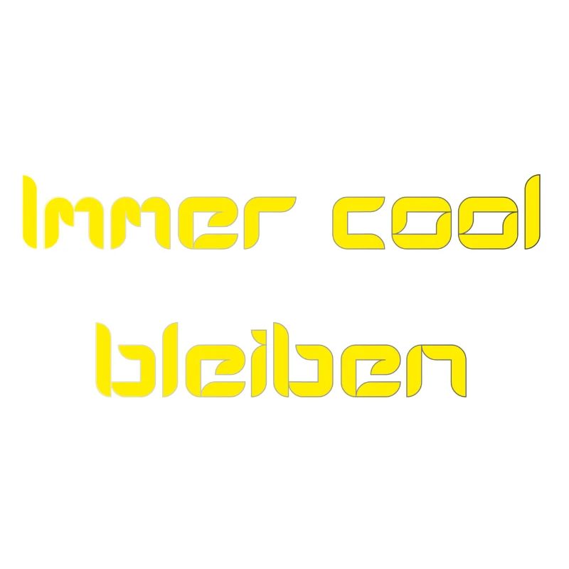 immer cool bleiben