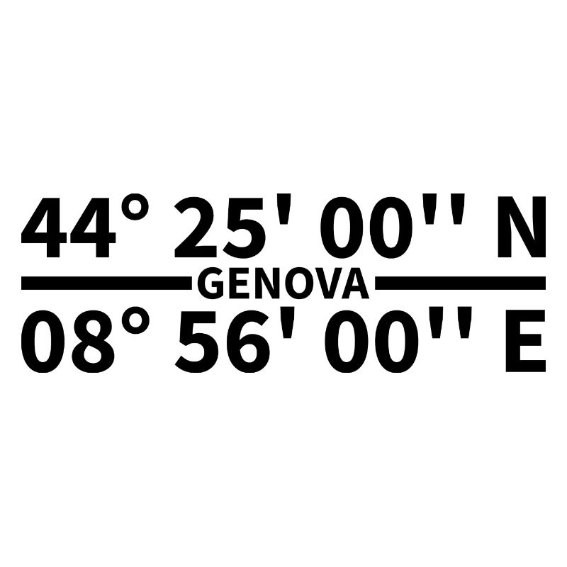 Coordonnées de Gênes