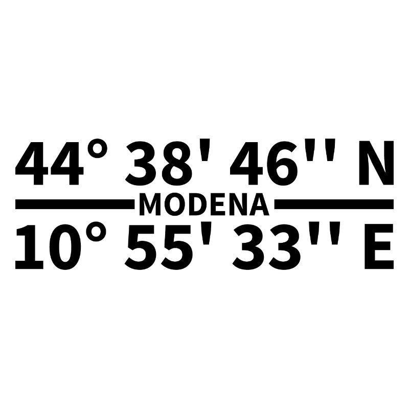 Coordonnées de Modène