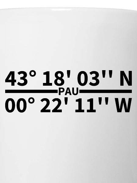 Coordonnées de Pau