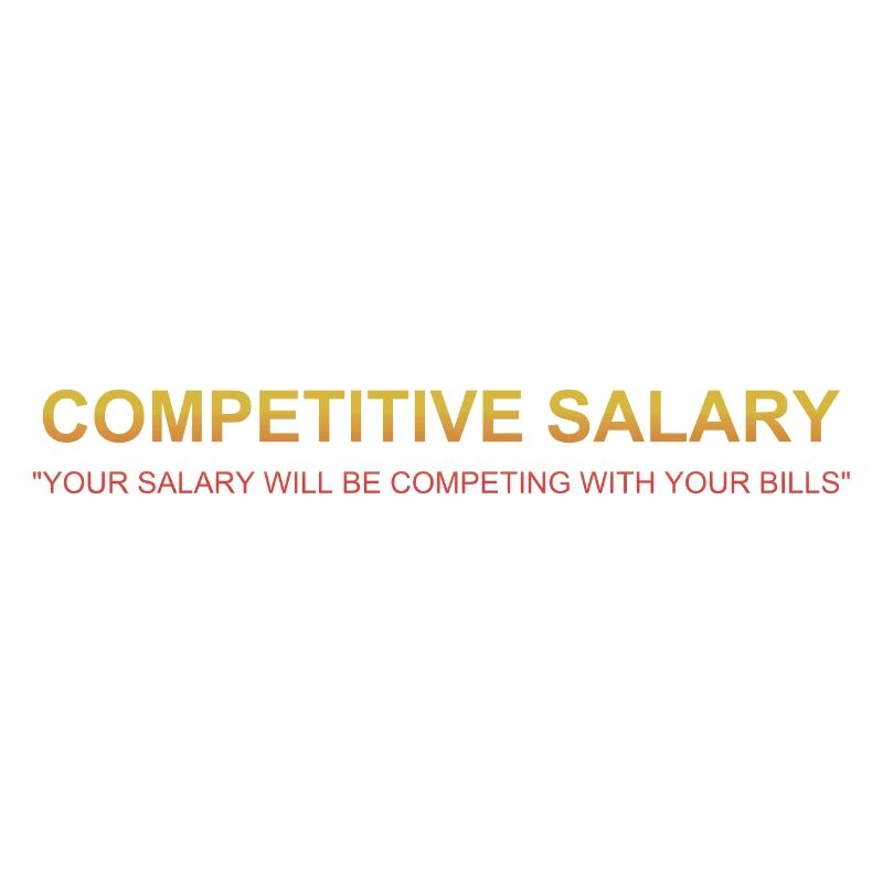 Drôle de définition de salaire compétitif jeu de mots sarcastique