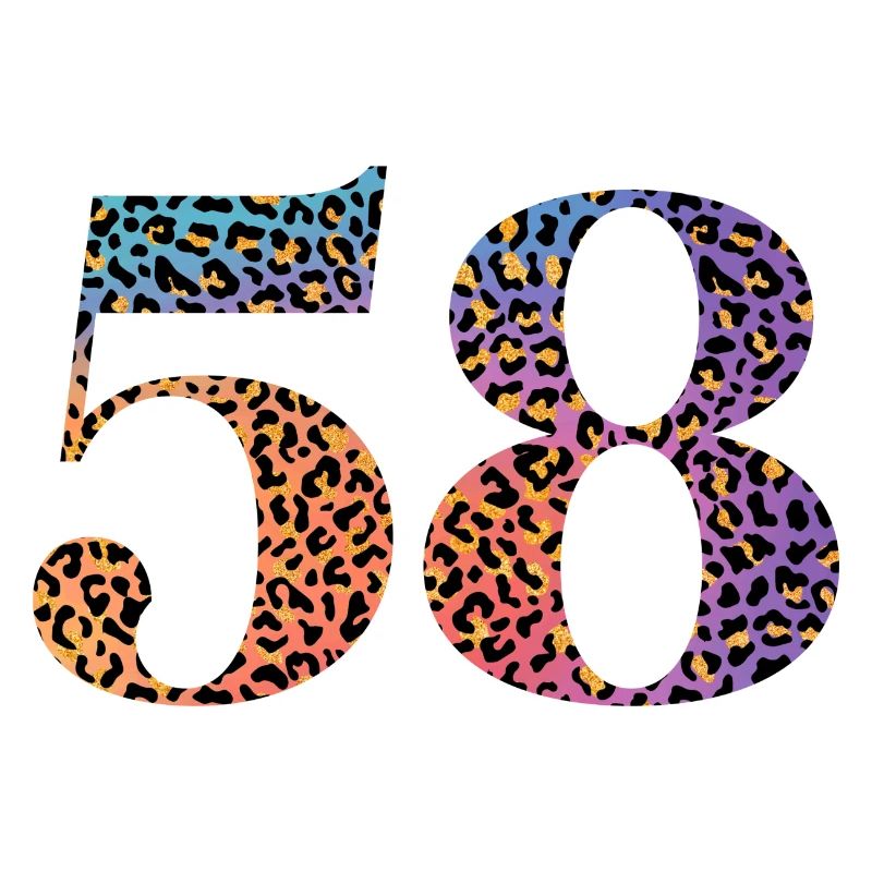 58th birthday leopard