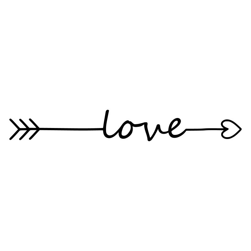 Flèche de coeur Amour