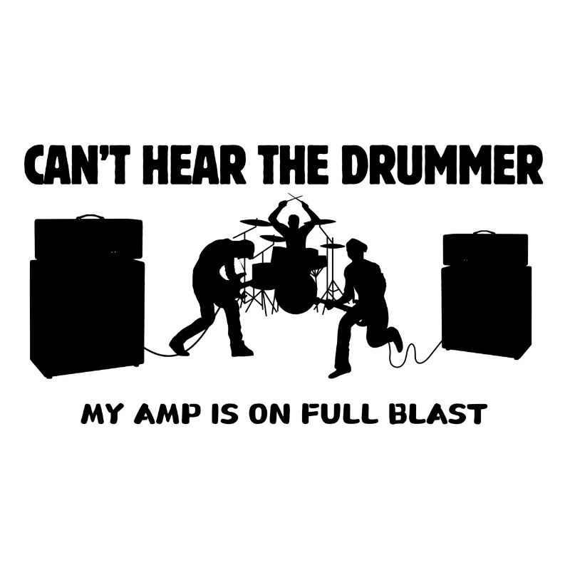 Can’t hear the drummer