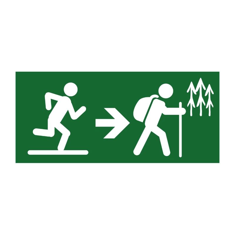 exit to hike