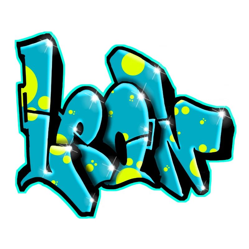 LEON GRAFFITI NAME print