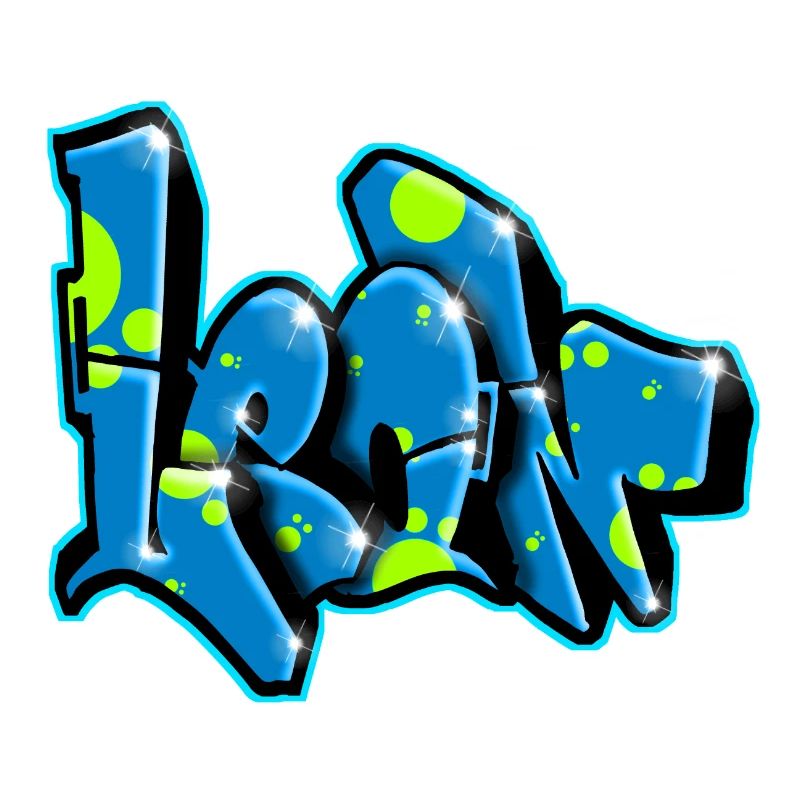 Léon graffiti prénom imprimable sur tout