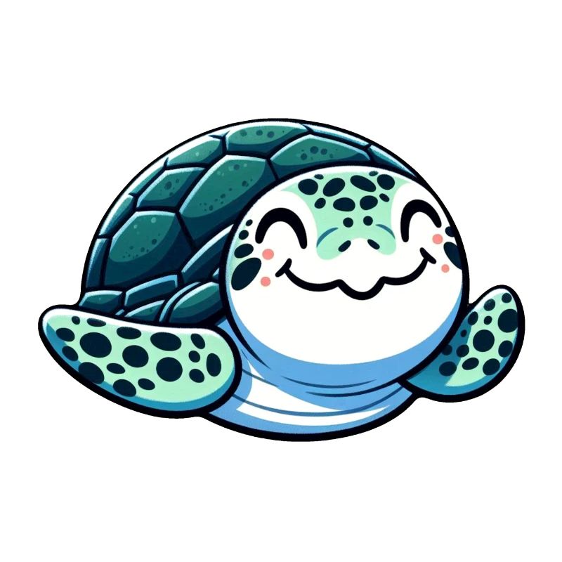 Charming Sea Turtle