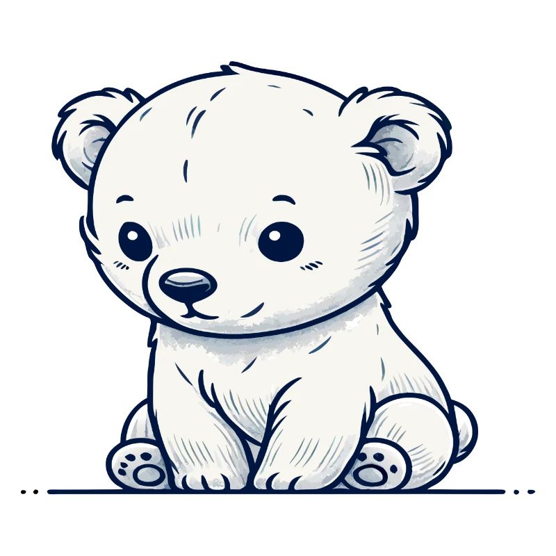 Ours blanc