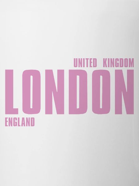 London Pink Bold Typography
