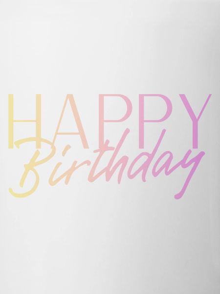 Bon anniversaire