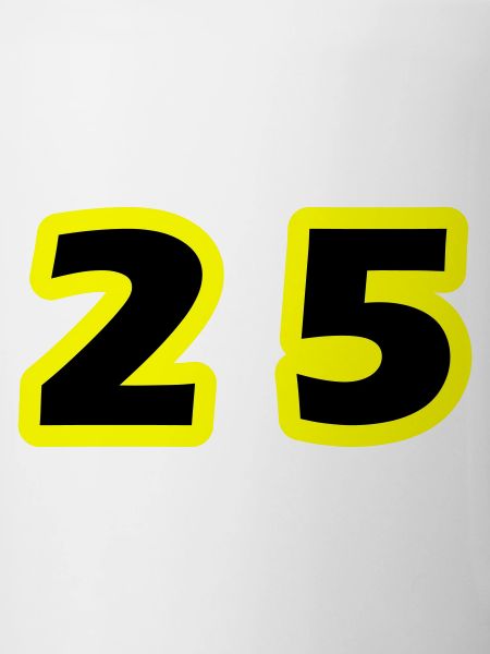 25 Number symbol