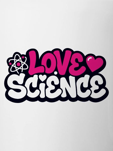 Logo de lettrage Love Science