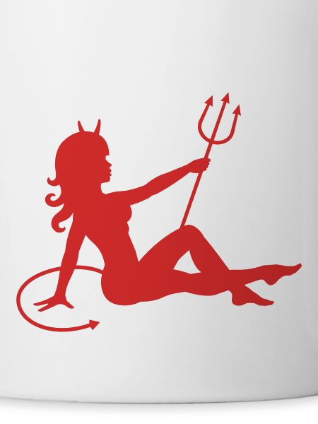 Devil Mudflap Girl