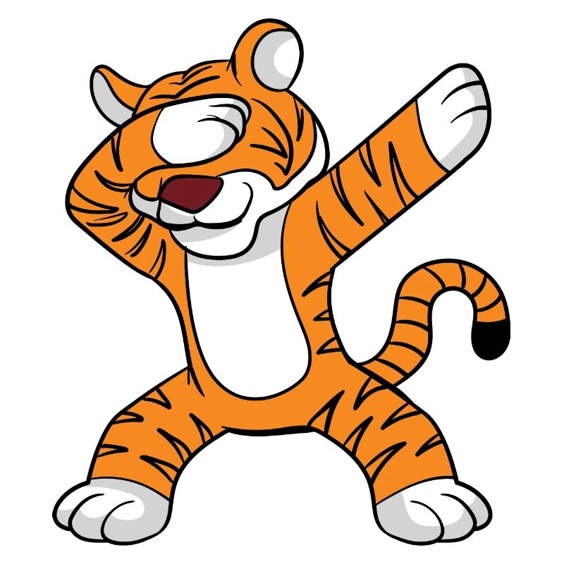 Dabbing Tiger Dancing