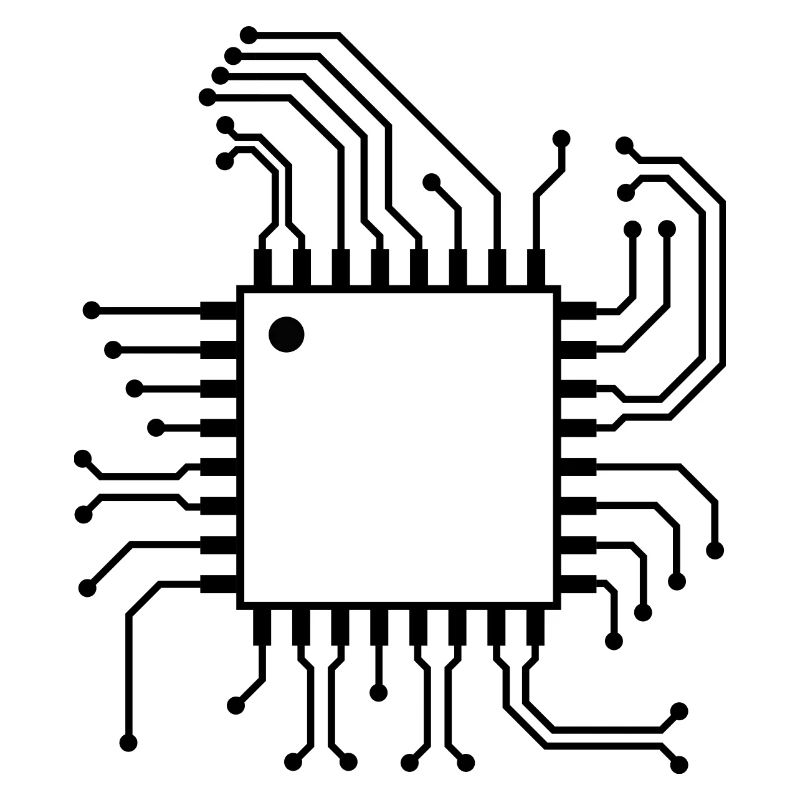Circuit microprocesseur électronique FPGA circuit electrot