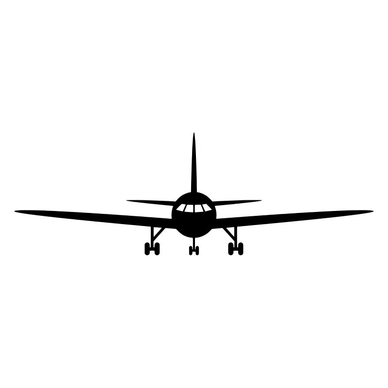 plane airplane design as vector