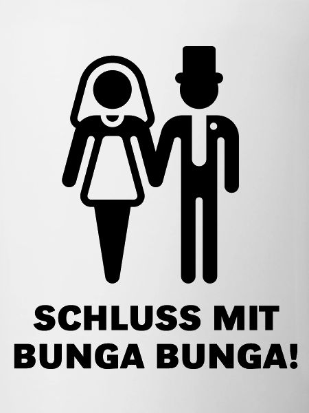 Stop Bunga Bunga! (Wedding / marriage)
