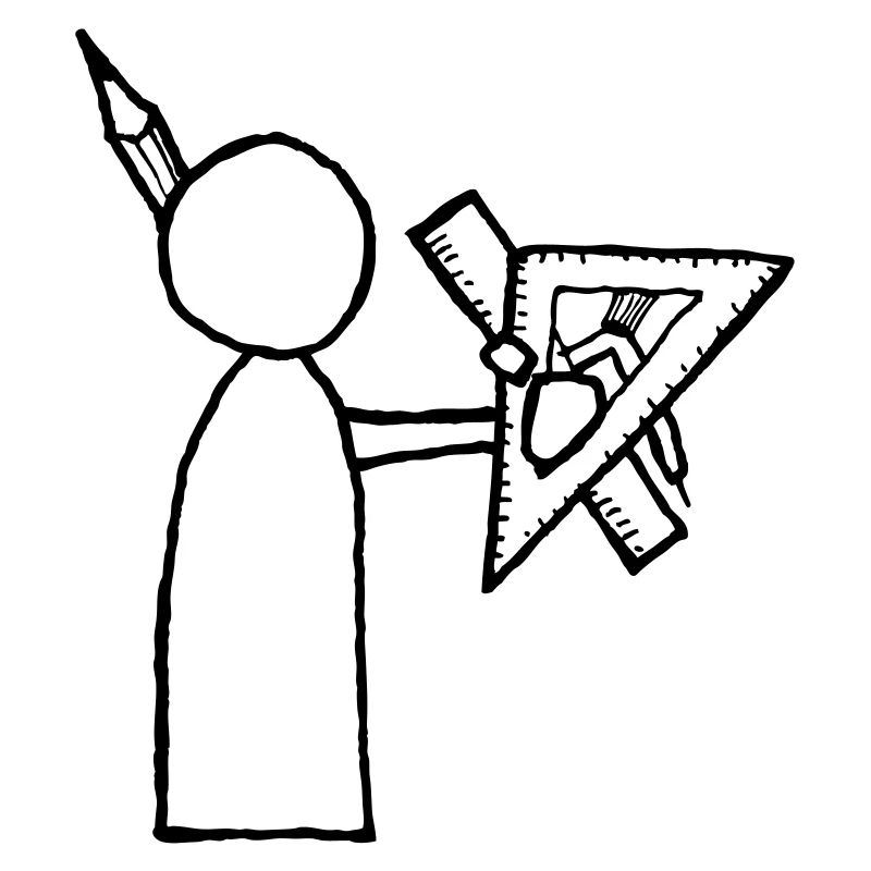 Dessinateur technique masculin