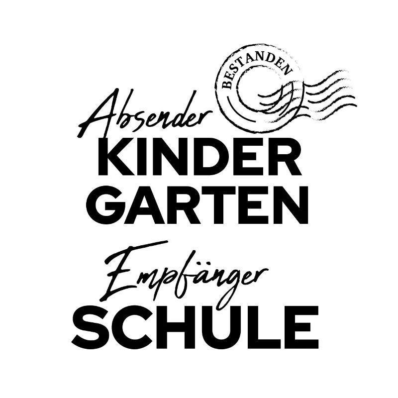 absender kindergarten empfänger schule 1 klasse