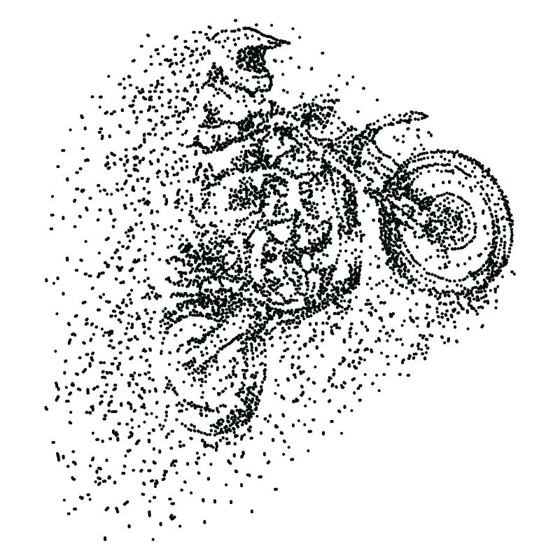Pixel Motocross Design