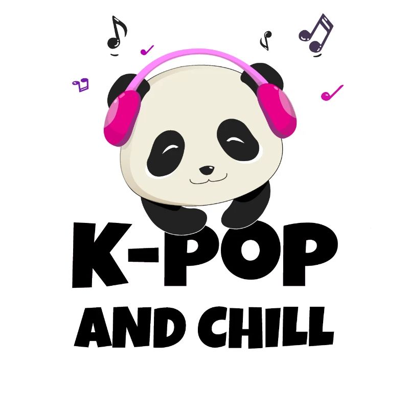 K-POP and chill. White #1