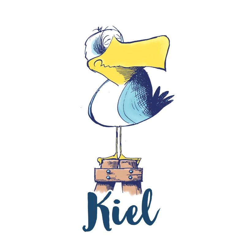 Freche Kiel Möwe