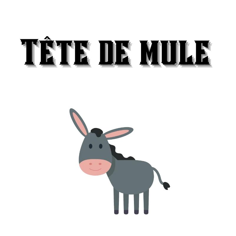 Tête de mule ! 🐴🐎