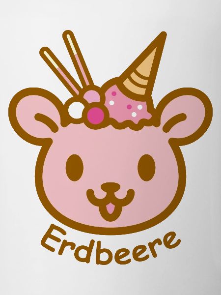 Eisbär Erdbeere