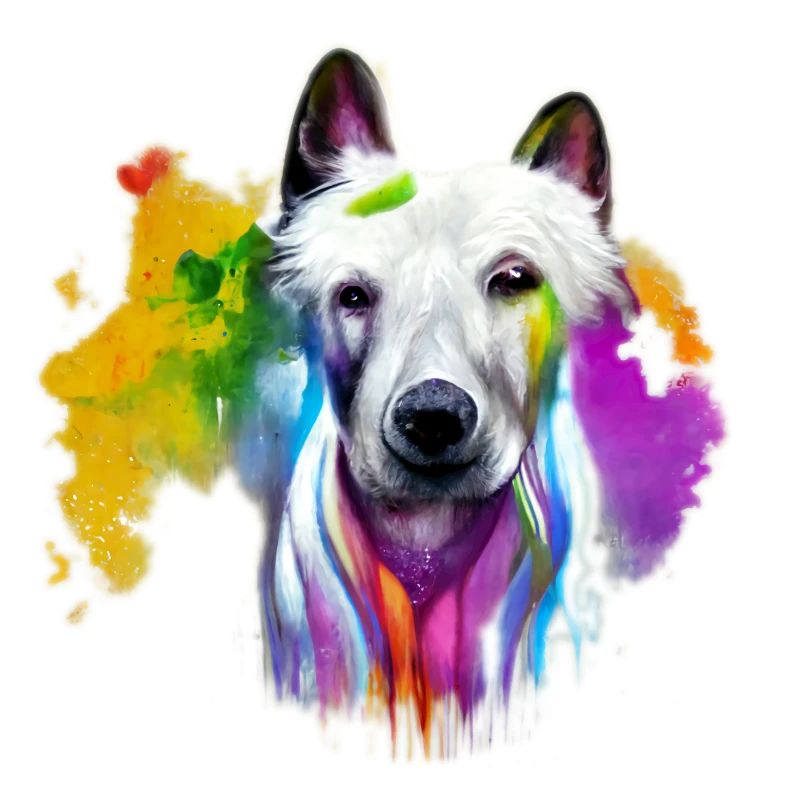 White Shepherd - Berger Blanc Design