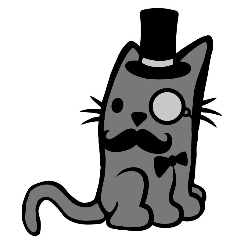 Lunettes monocle Mr. Cat