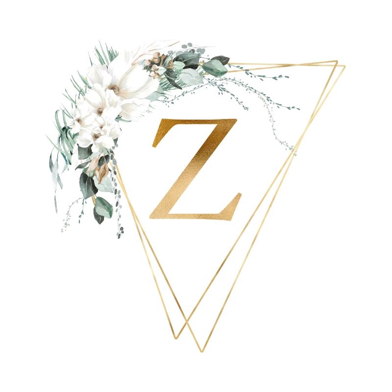 Customizable Monogram Z