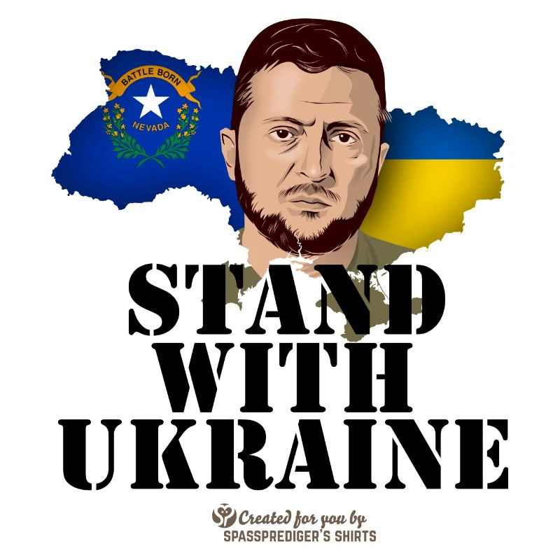 Ukraine Unterstützer Merch Nevada Selenskyj