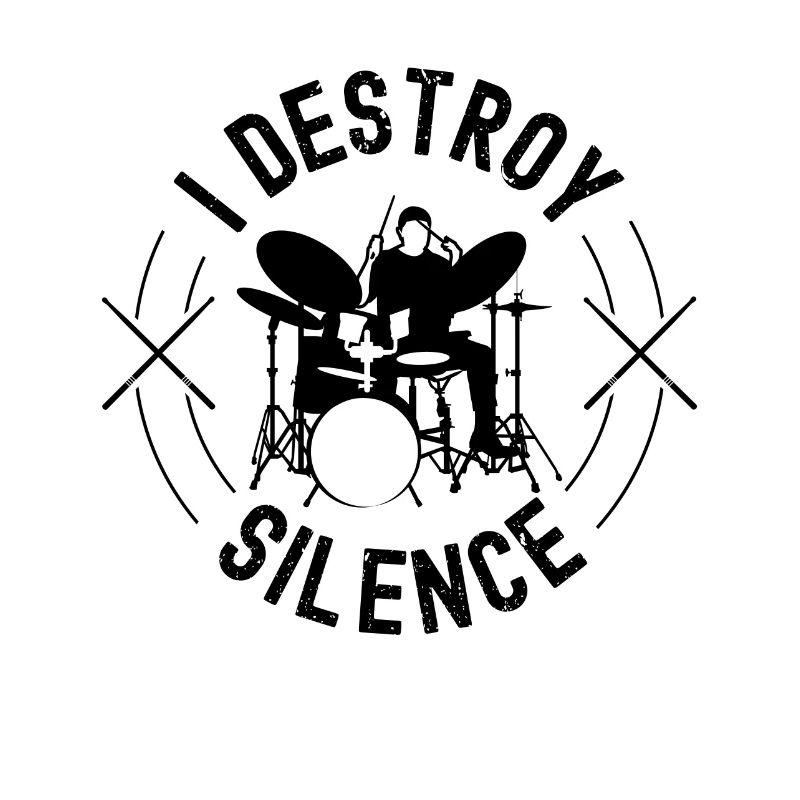 Batteur batteuse, je détruis le silence