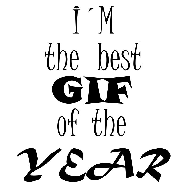 GIF de l’année - Lettrage