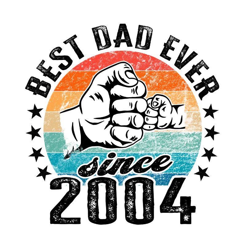 Bester Papa der Welt seit 2004 Vatertag Geburtstag